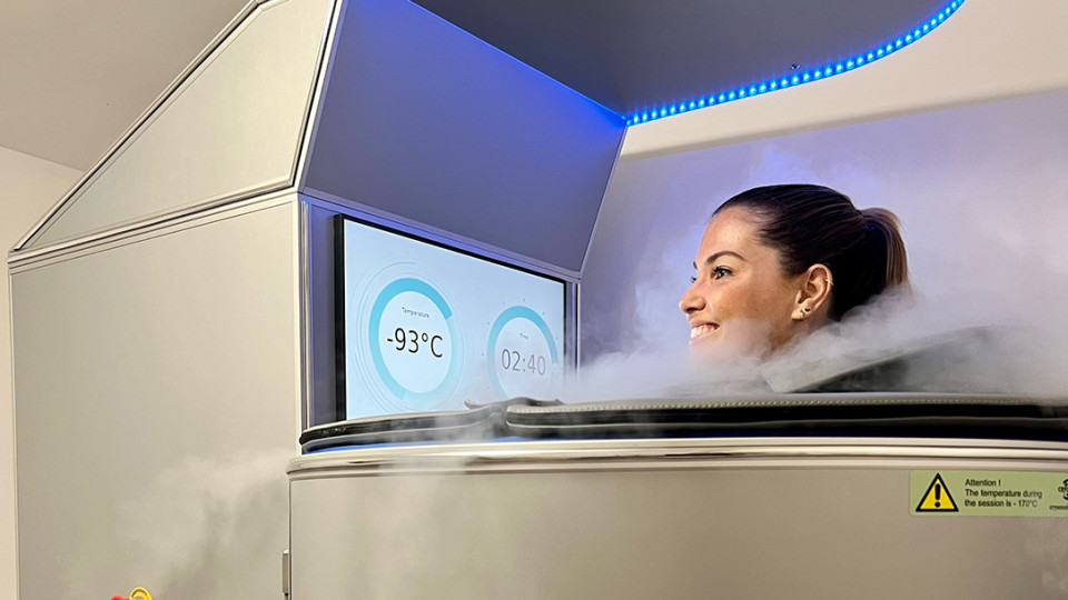 Jégszauna - Hidegterápia